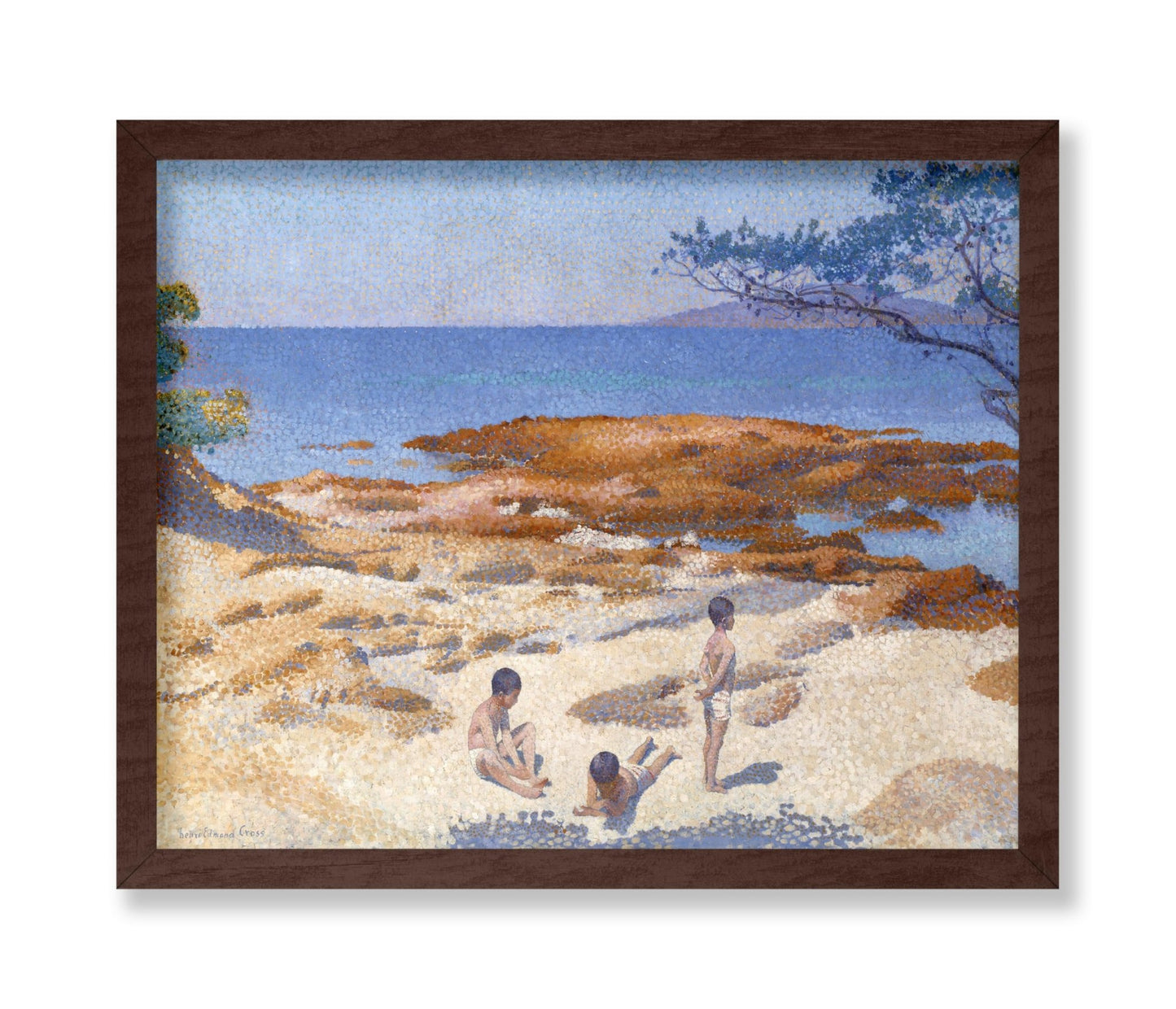 Henri Edmond Cross - Beach at Cabasson No2