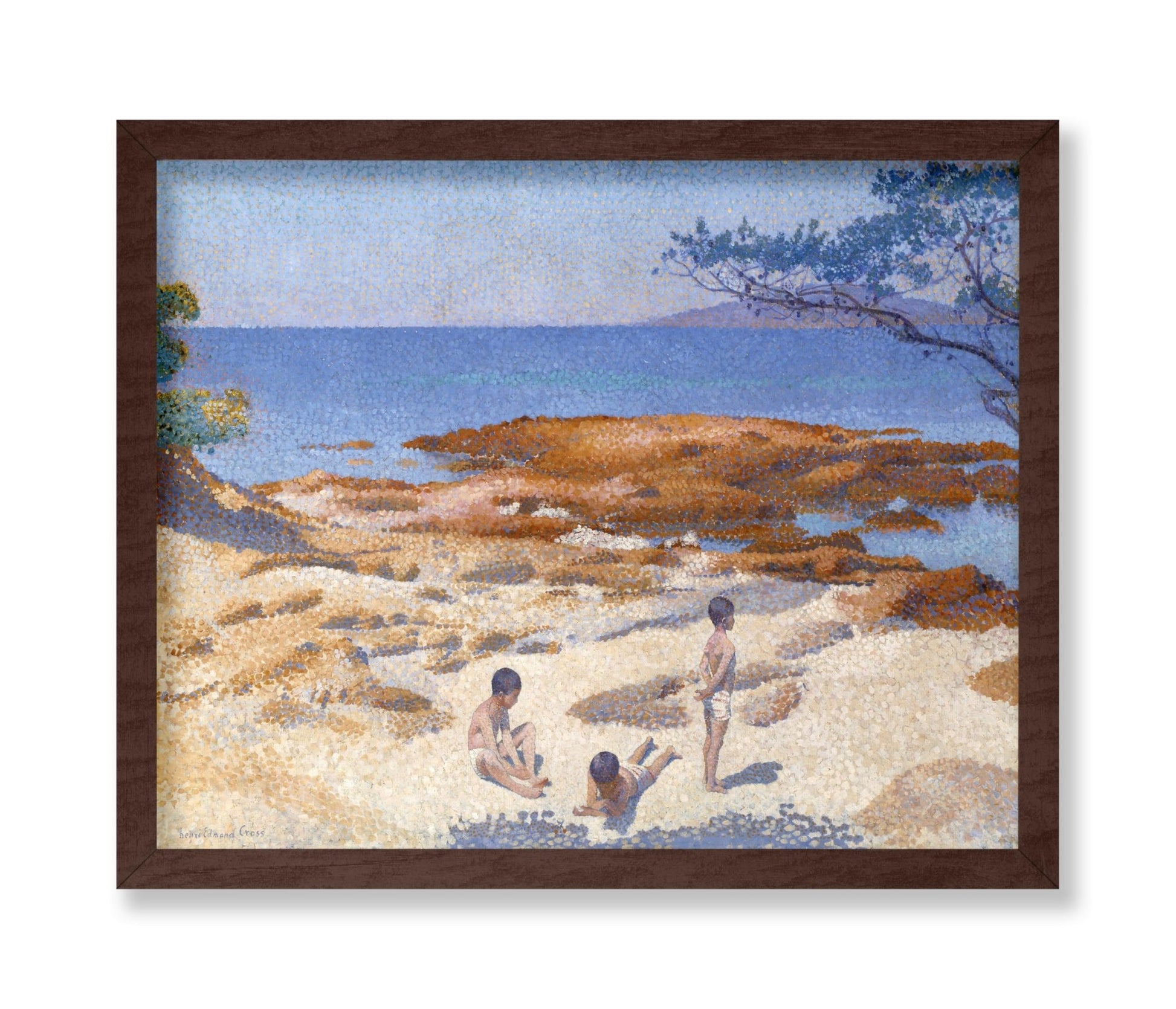 Henri Edmond Cross - Beach at Cabasson No2