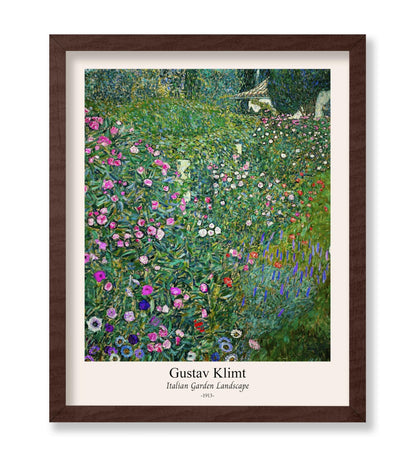 Gustav Klimt - Italian Garden No2