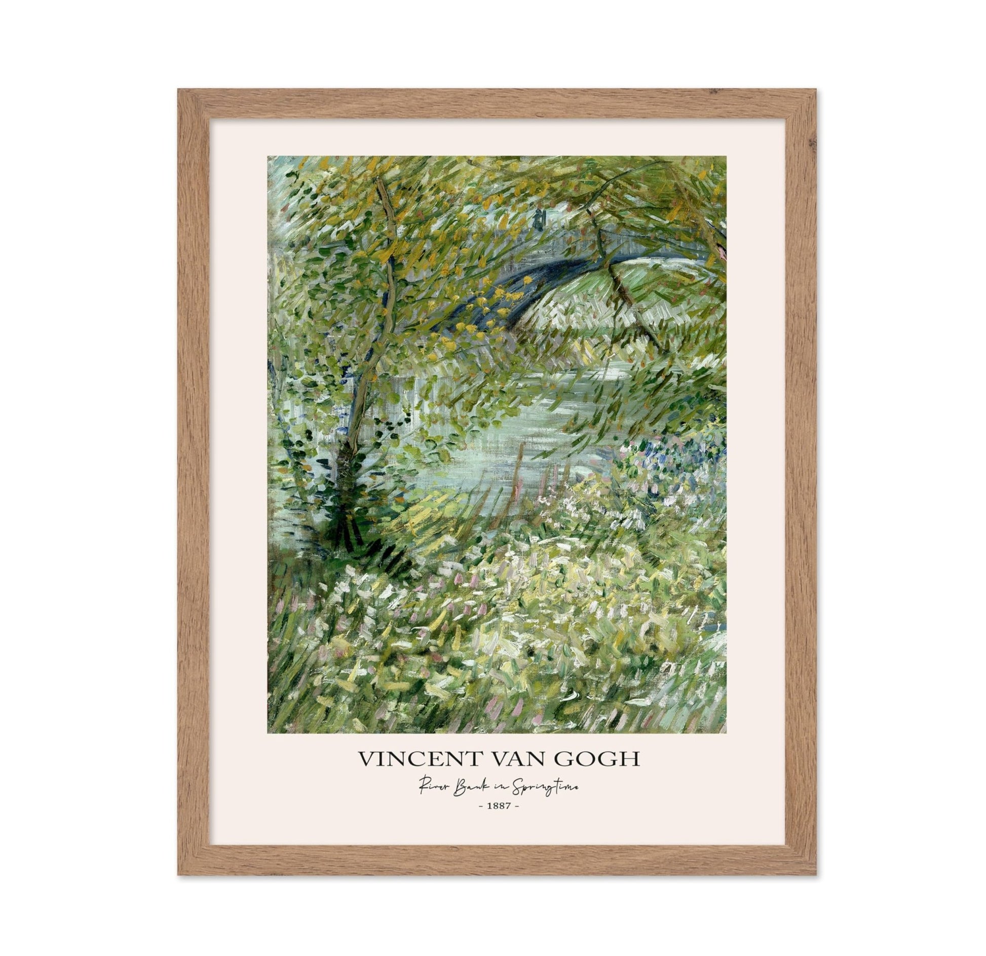 Van Gogh - River Bank in Springtime