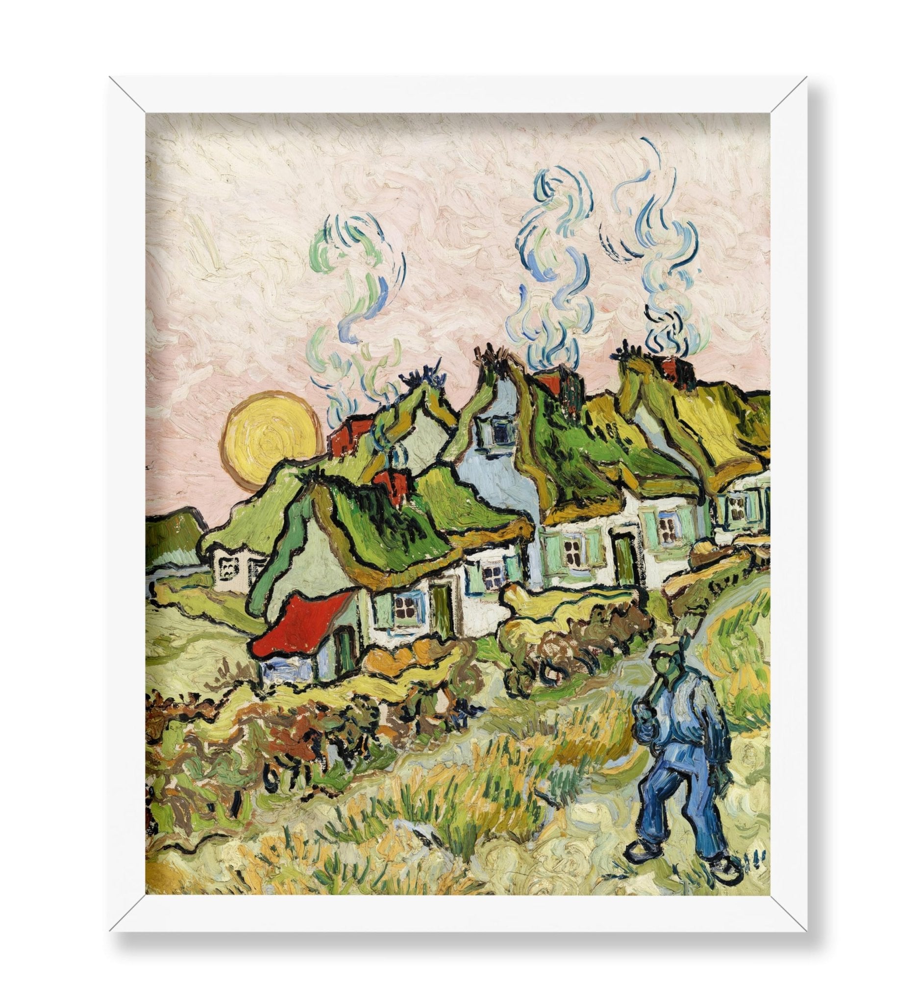 Van Gogh - Houses and Figure