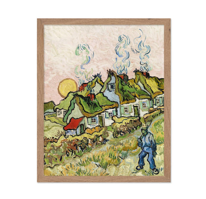 Van Gogh - Houses and Figure