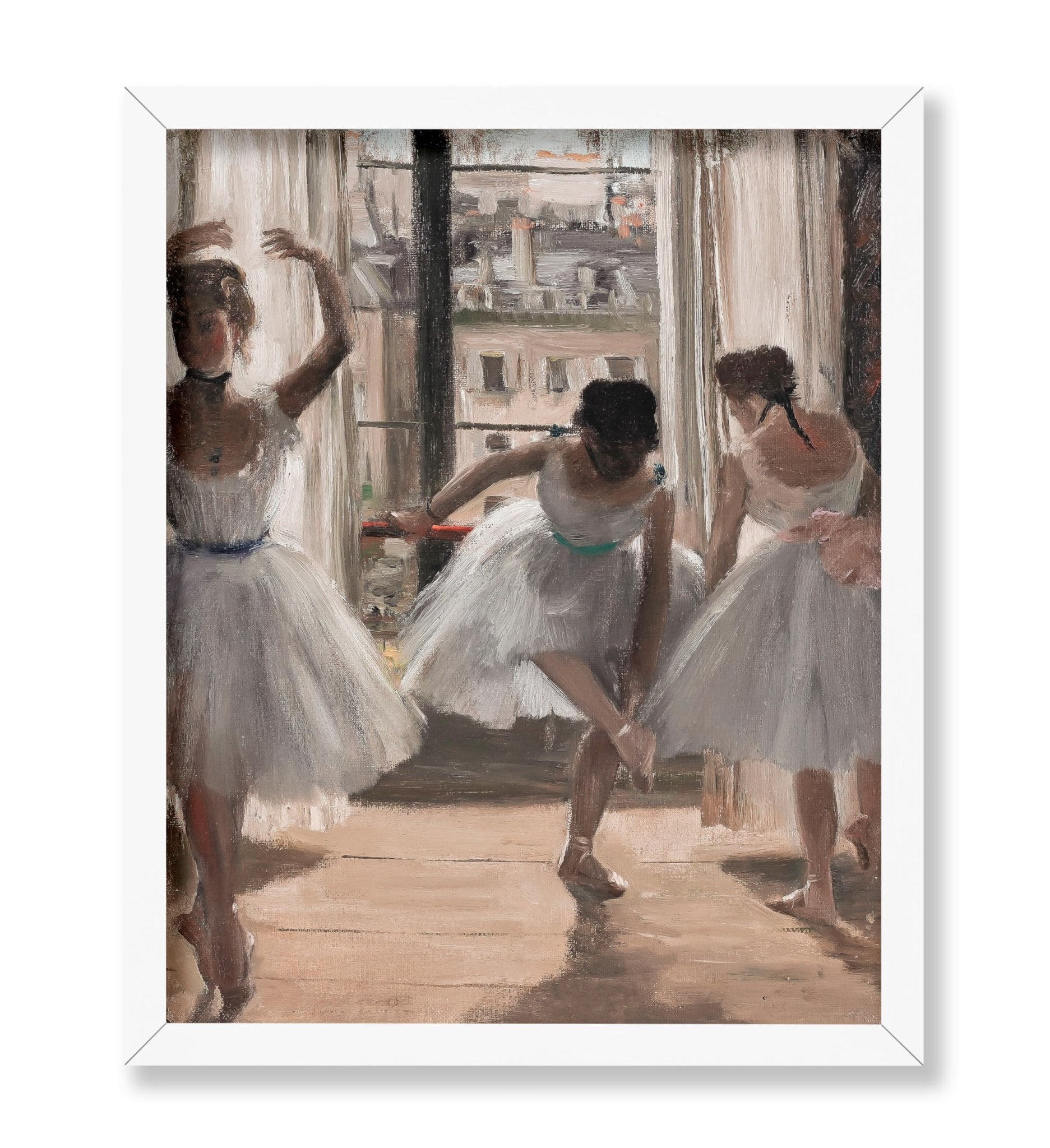 Edgar Degas - Three Dancers In An Exercise Hall