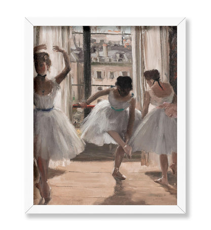 Edgar Degas - Three Dancers In An Exercise Hall