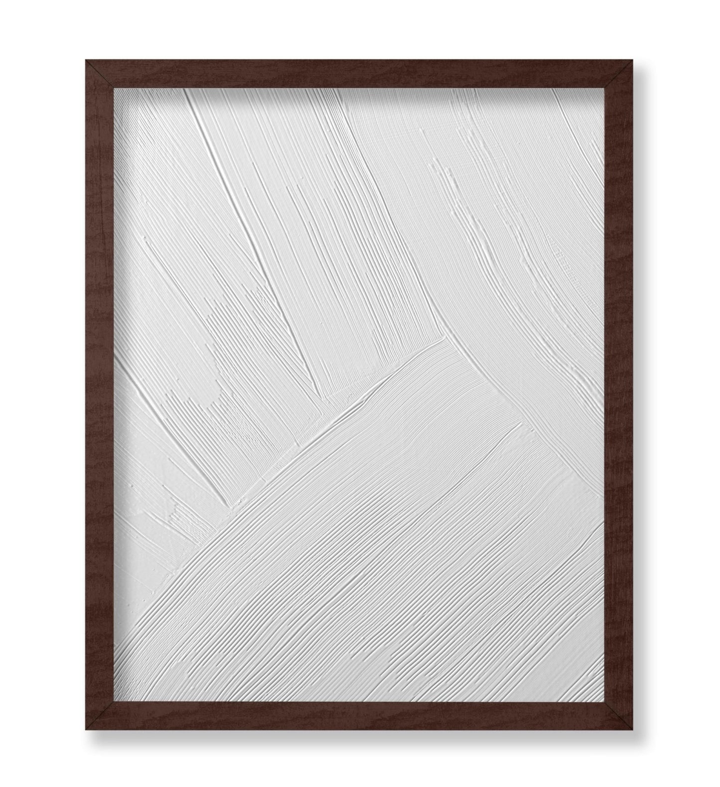 White Brush Strokes No1