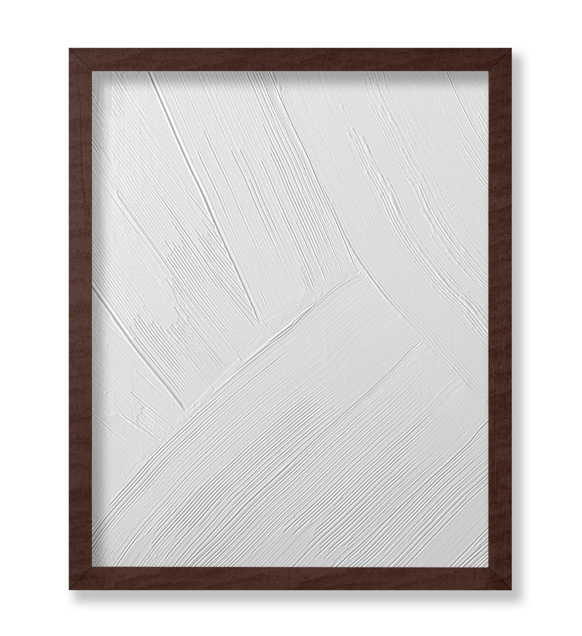 White Brush Strokes No1