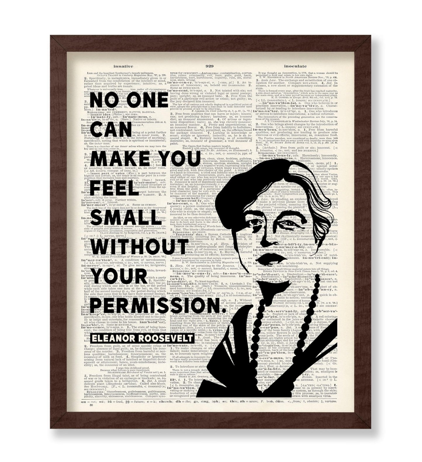 No One Can Make You Feel Small