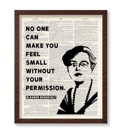 No One Can Make You Feel Small