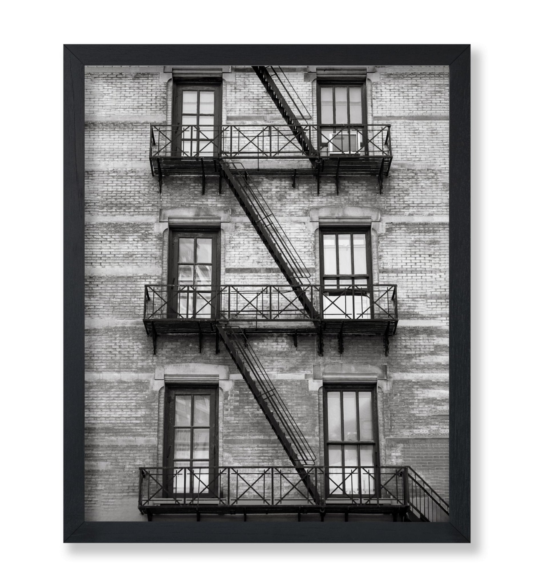 Stairway on Manhattan Building