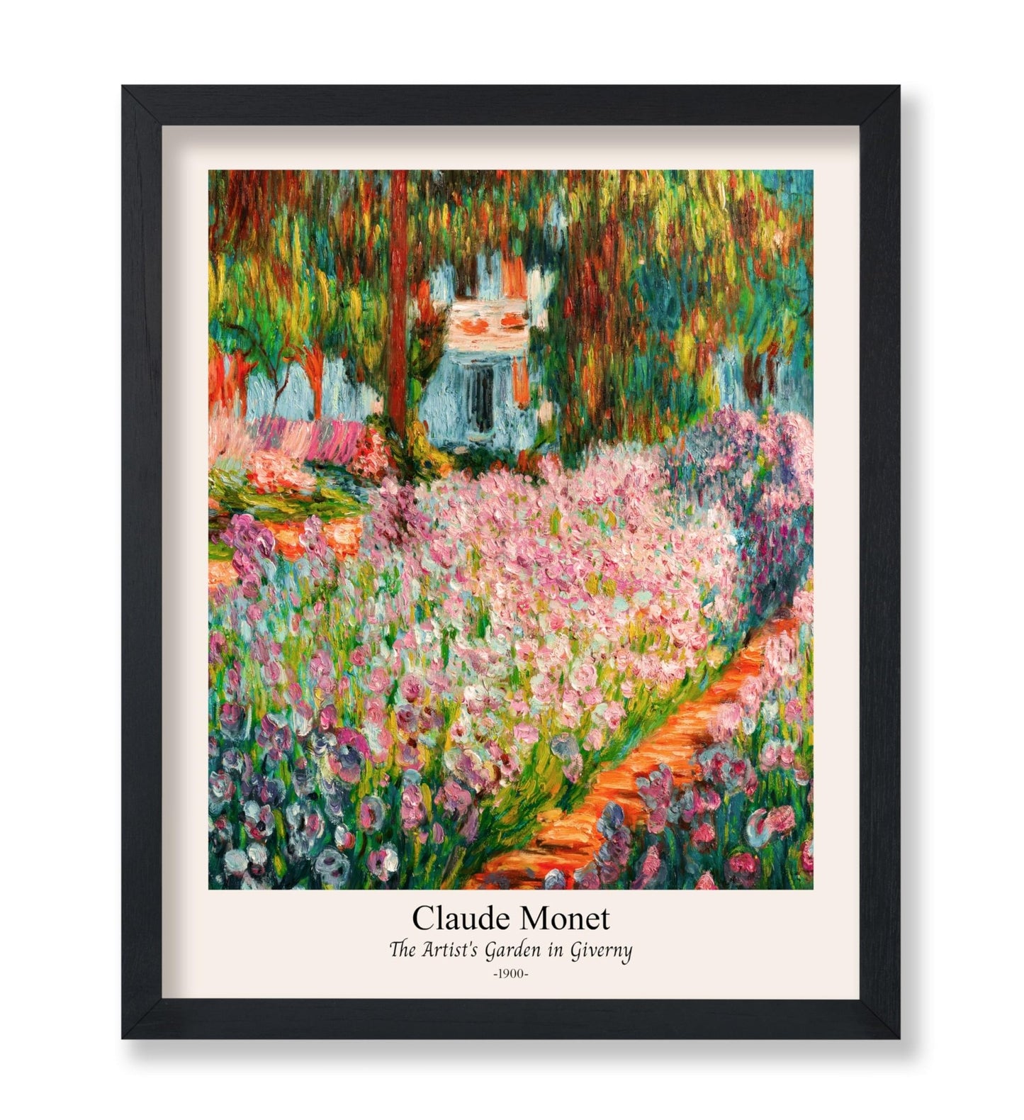 Claude Monet - The Artist's Garden at Giverny No2