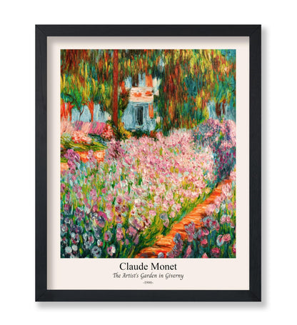 Claude Monet - The Artist's Garden at Giverny No2