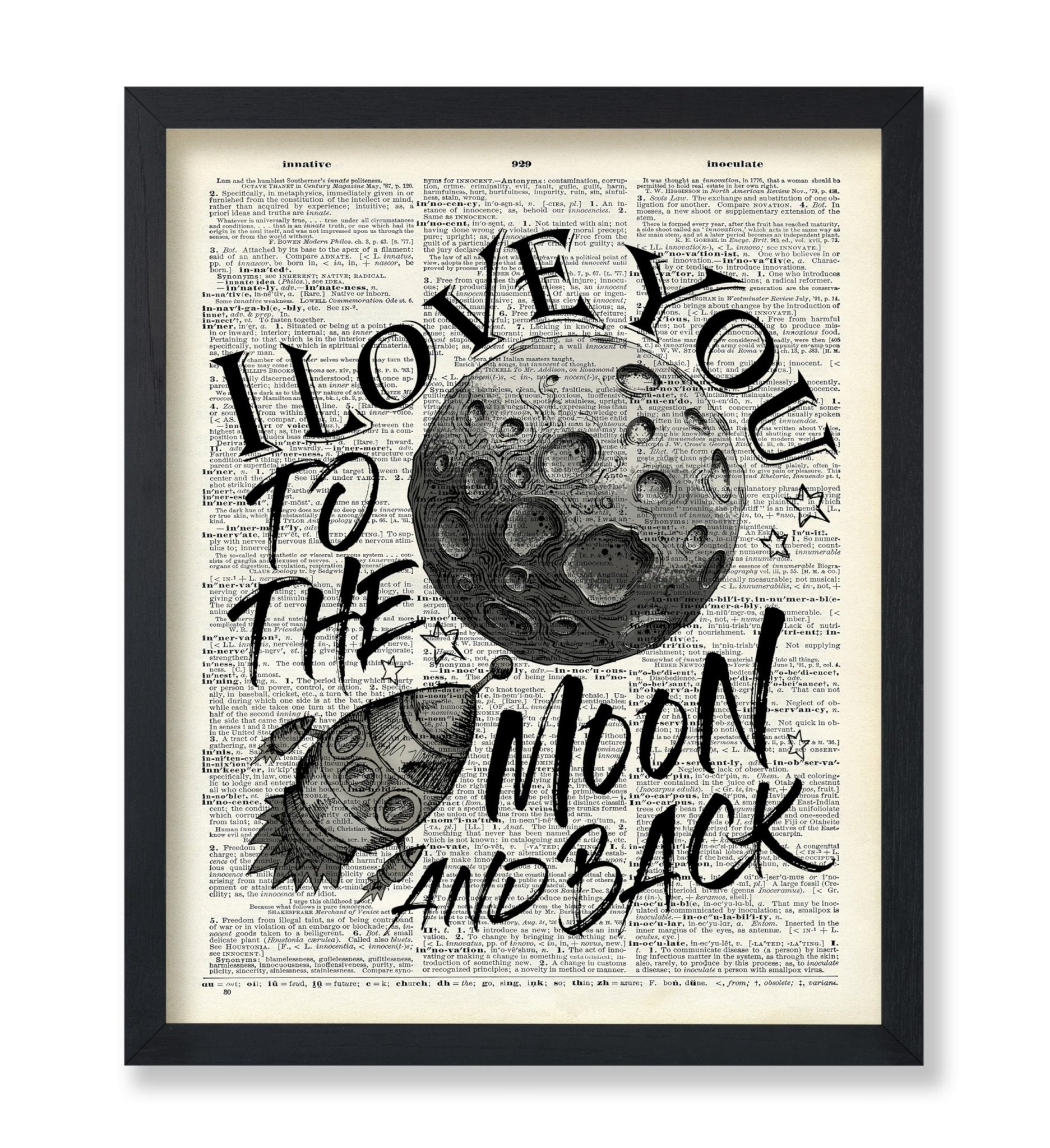 I Love You To The Moon and Back