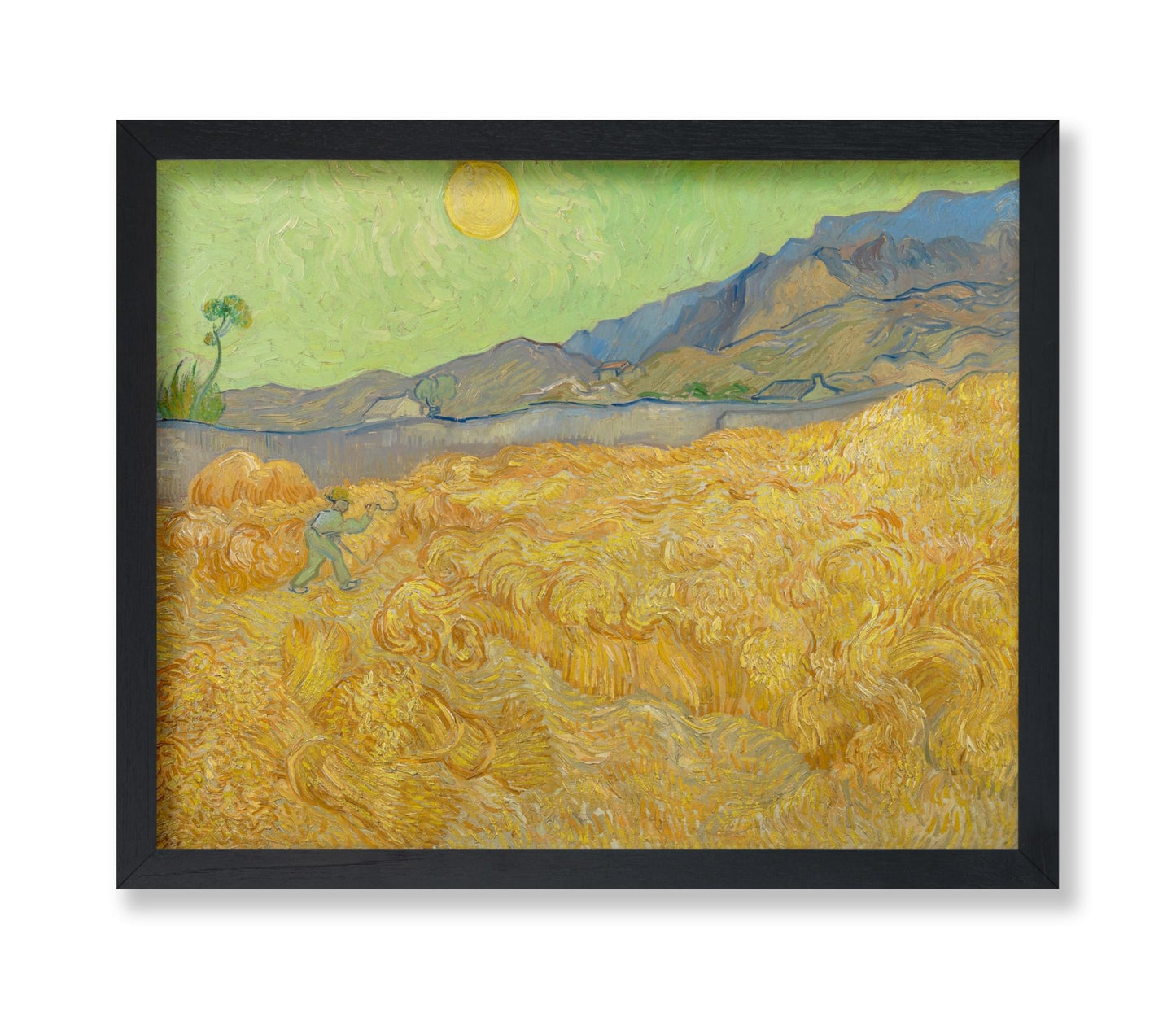 Van Gogh - Wheat Field with a Reaper No2