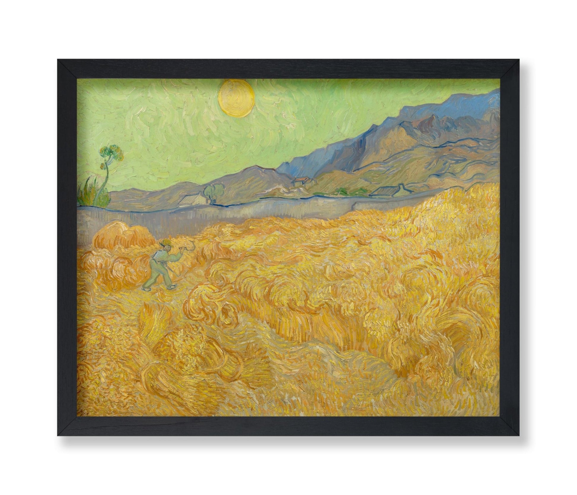 Van Gogh - Wheat Field with a Reaper No2