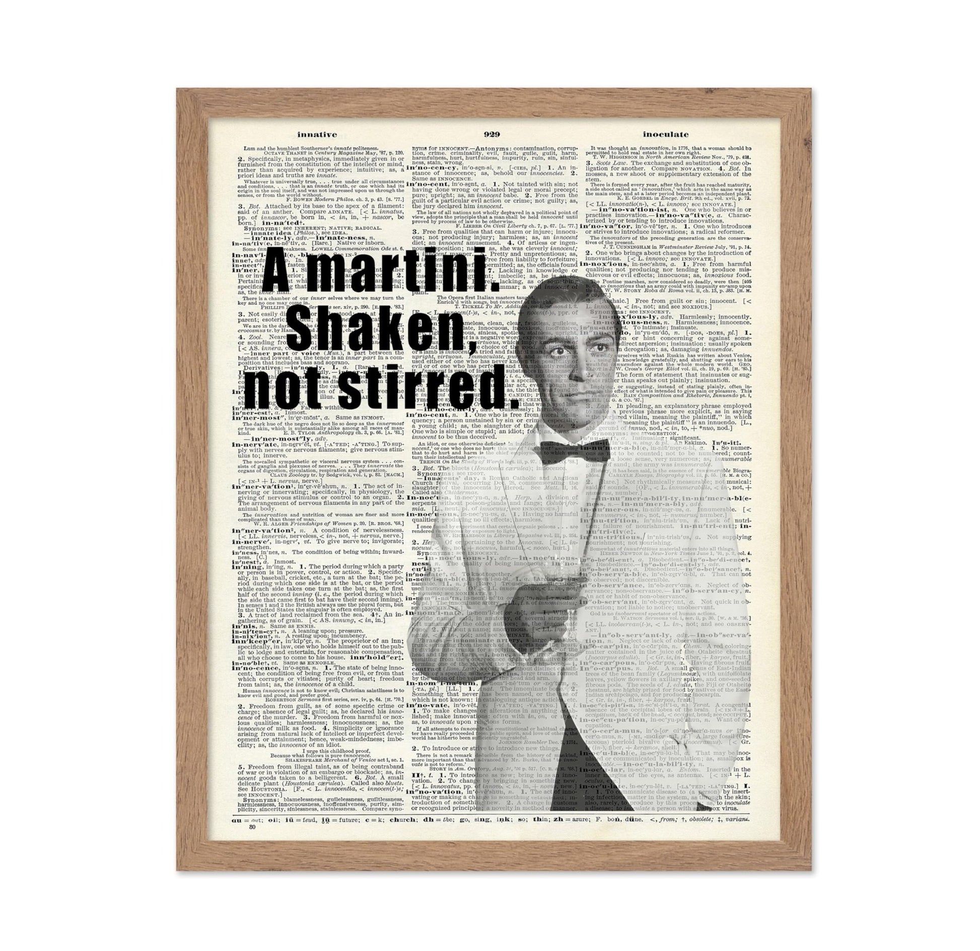 Martini, Shaken Not Stirred