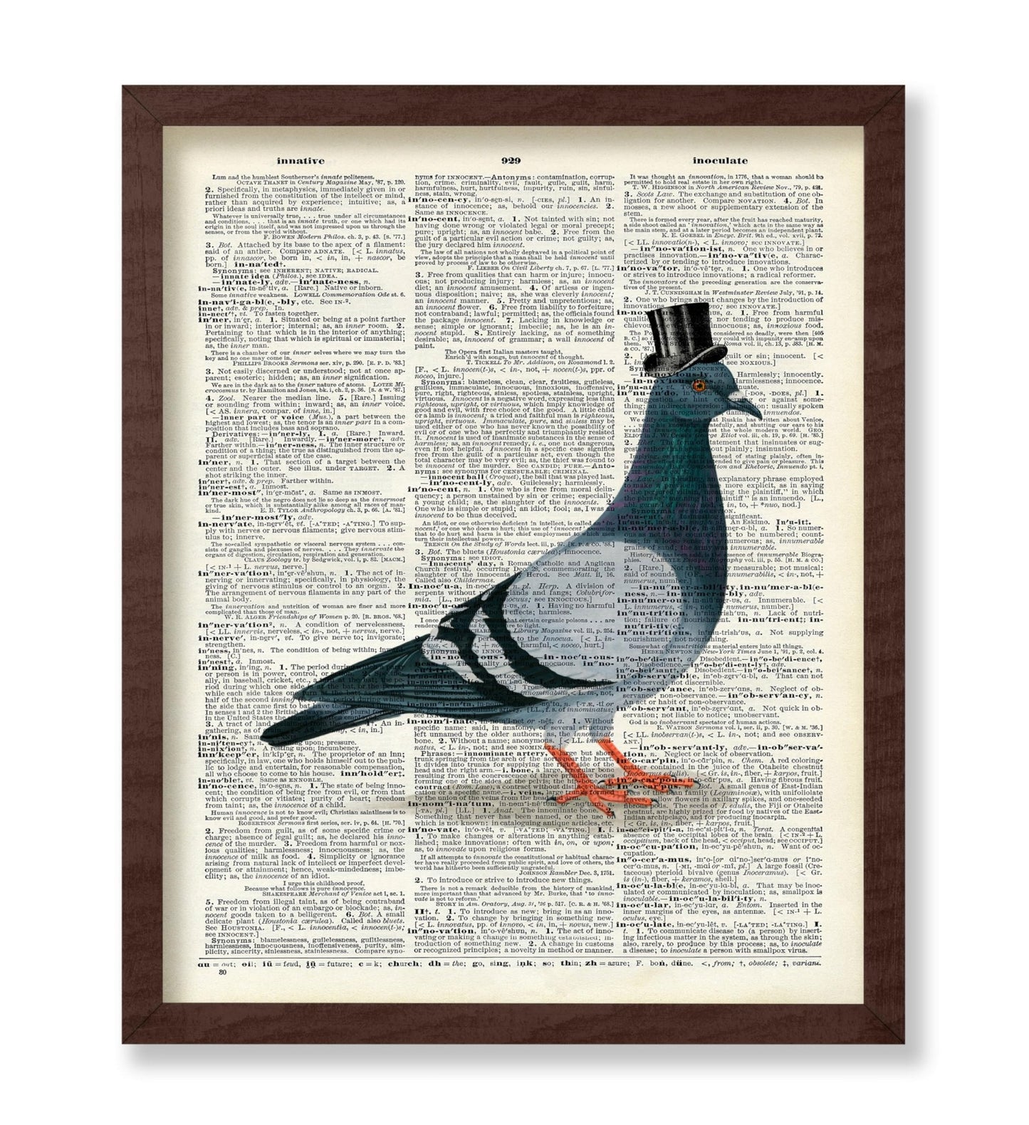Pigeon in a Top Hat