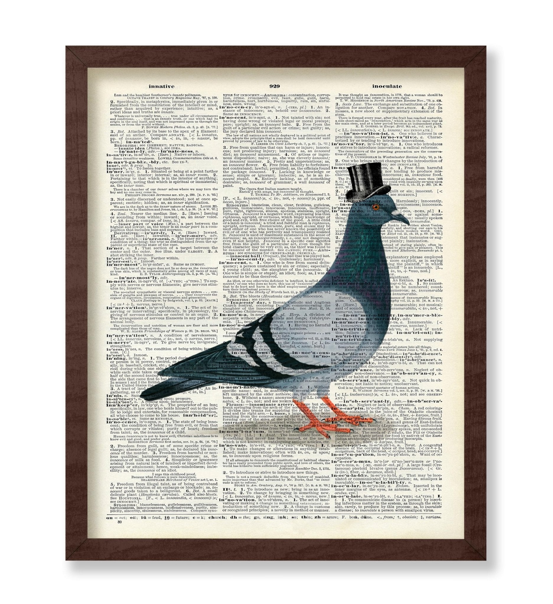 Pigeon in a Top Hat