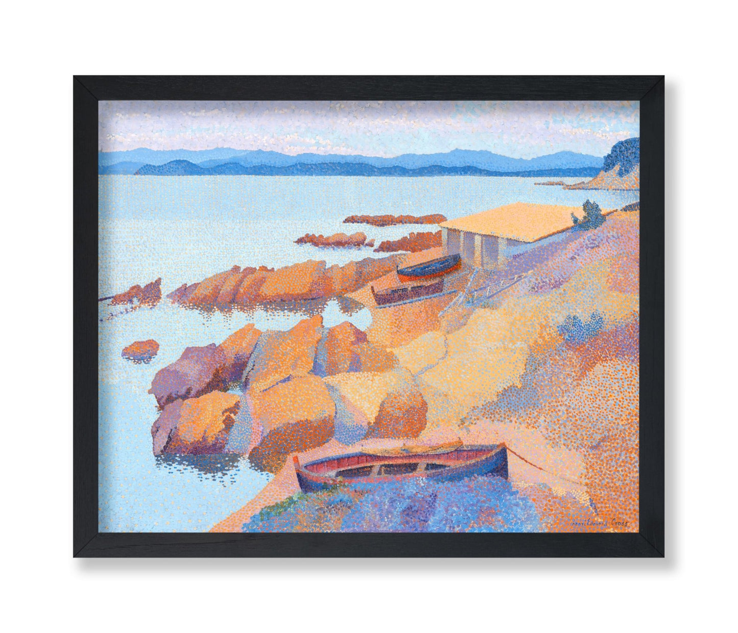 Henri Edmond Cross - Calanque des Antibois No2