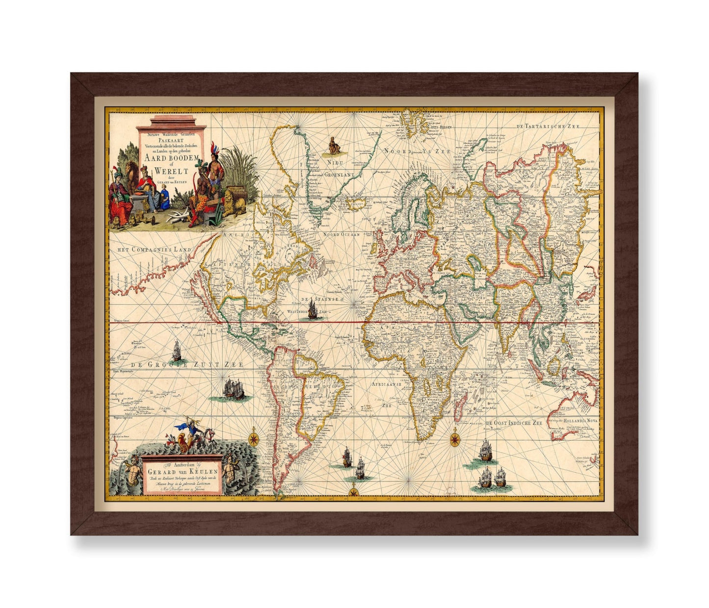 Gerard Van Keulen - Map of the World