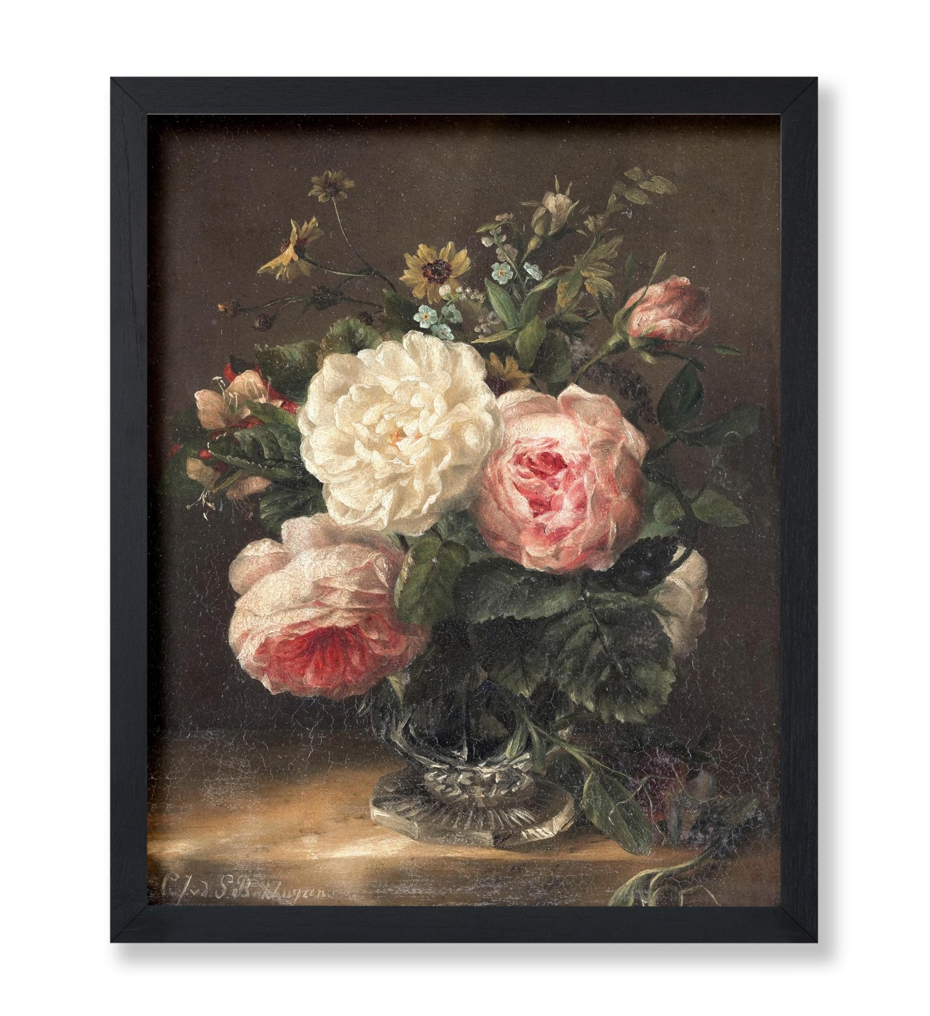 Still-Life with Flowers in a Crystal Vase