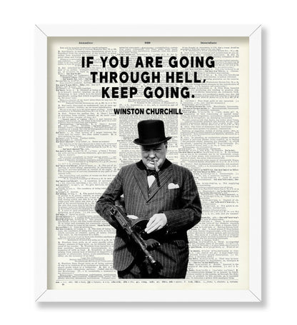 Winston Churchill - Keep Going