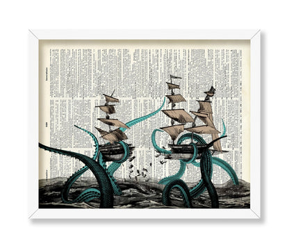 Octopus Breaking Ship No1