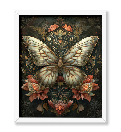 Butterfly & Flowers No1