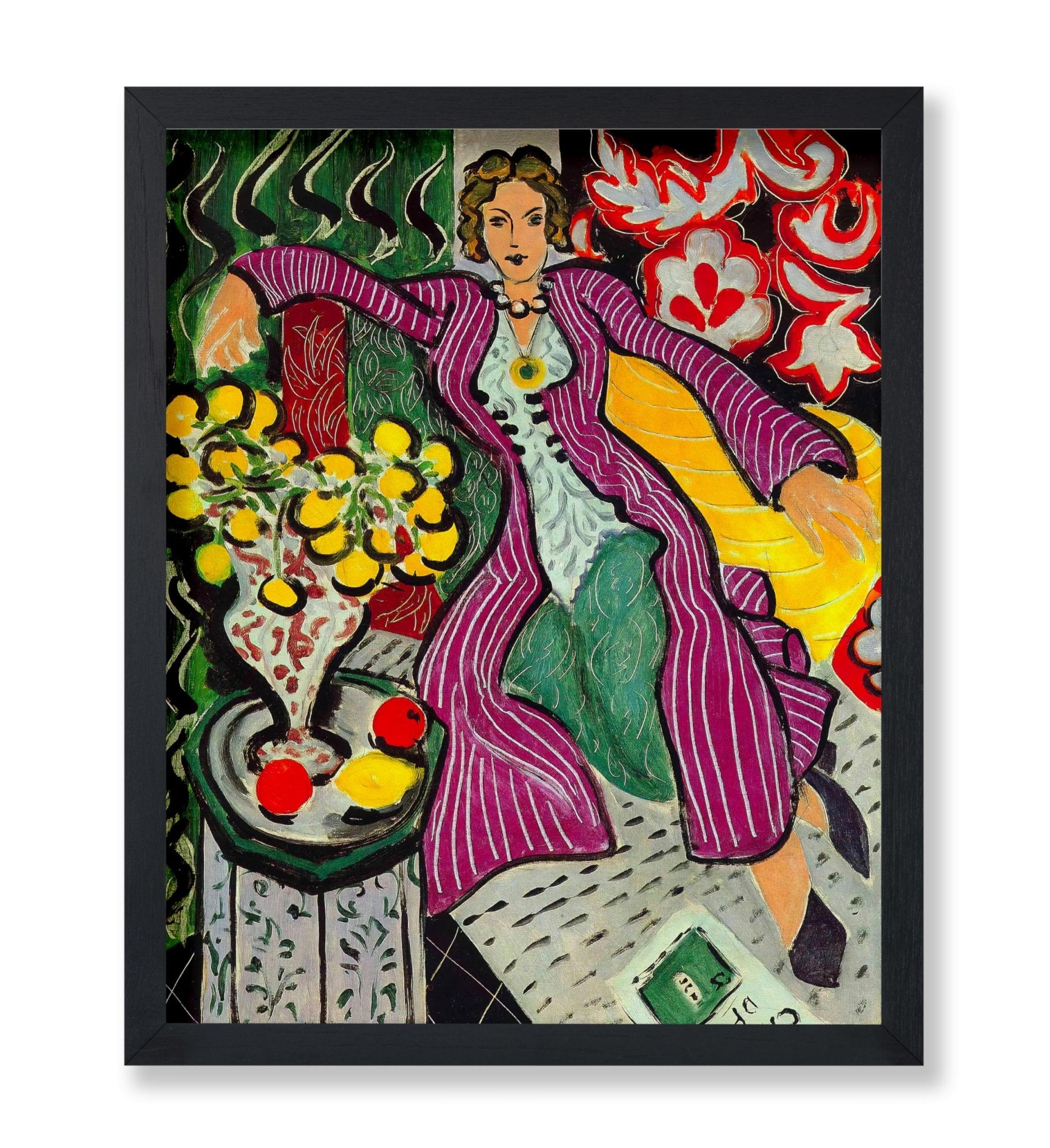 Henri Matisse - The Woman in Purple Robe