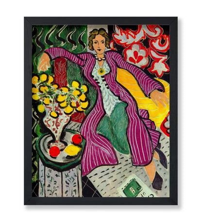 Henri Matisse - The Woman in Purple Robe