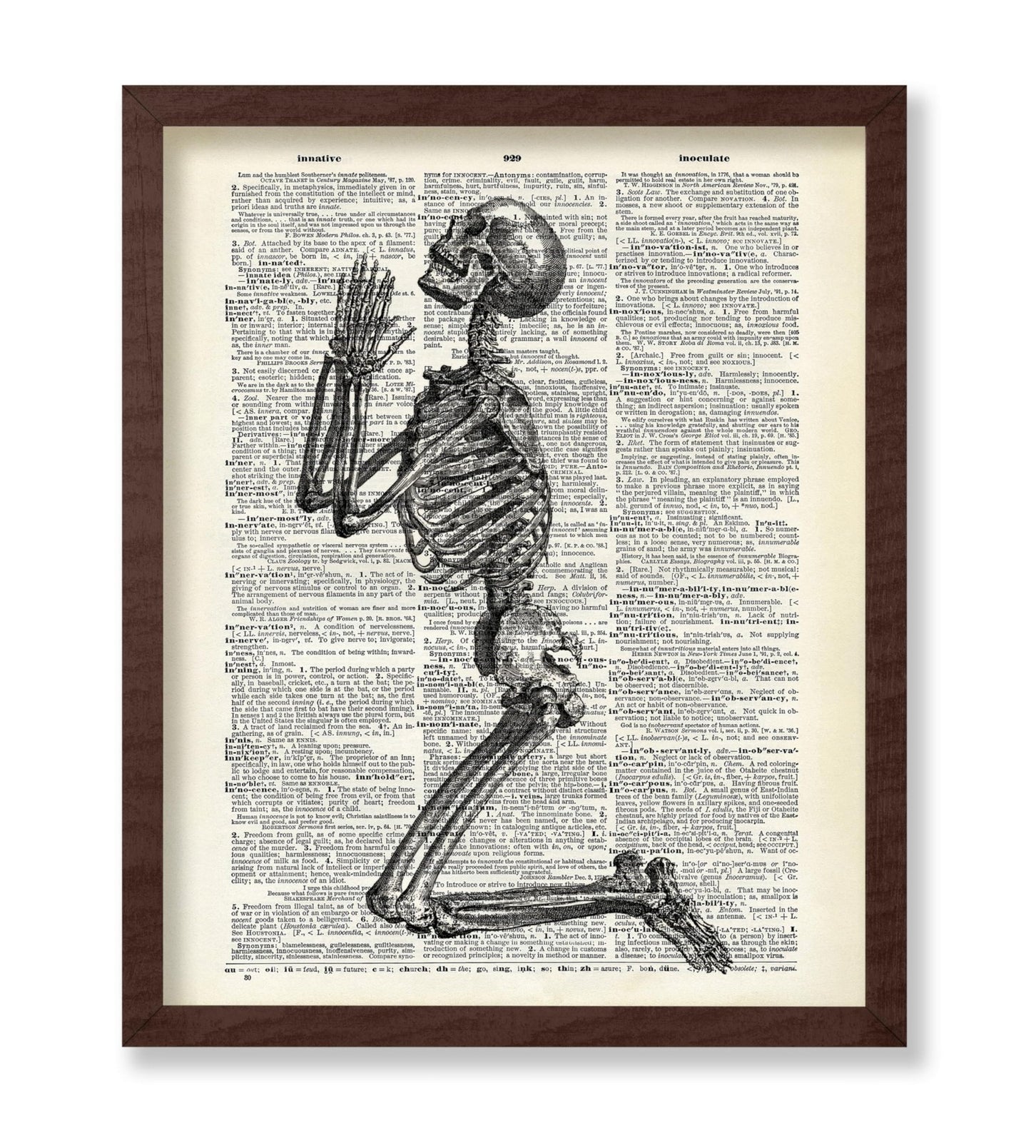 Praying Skeleton