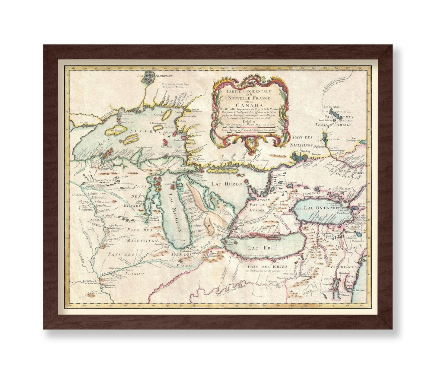 New France Map