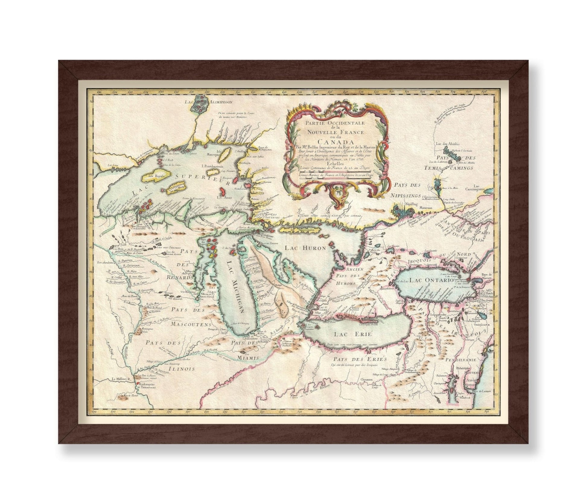 New France Map