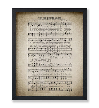 The Old Rugged Cross Hymnal Sheet No2