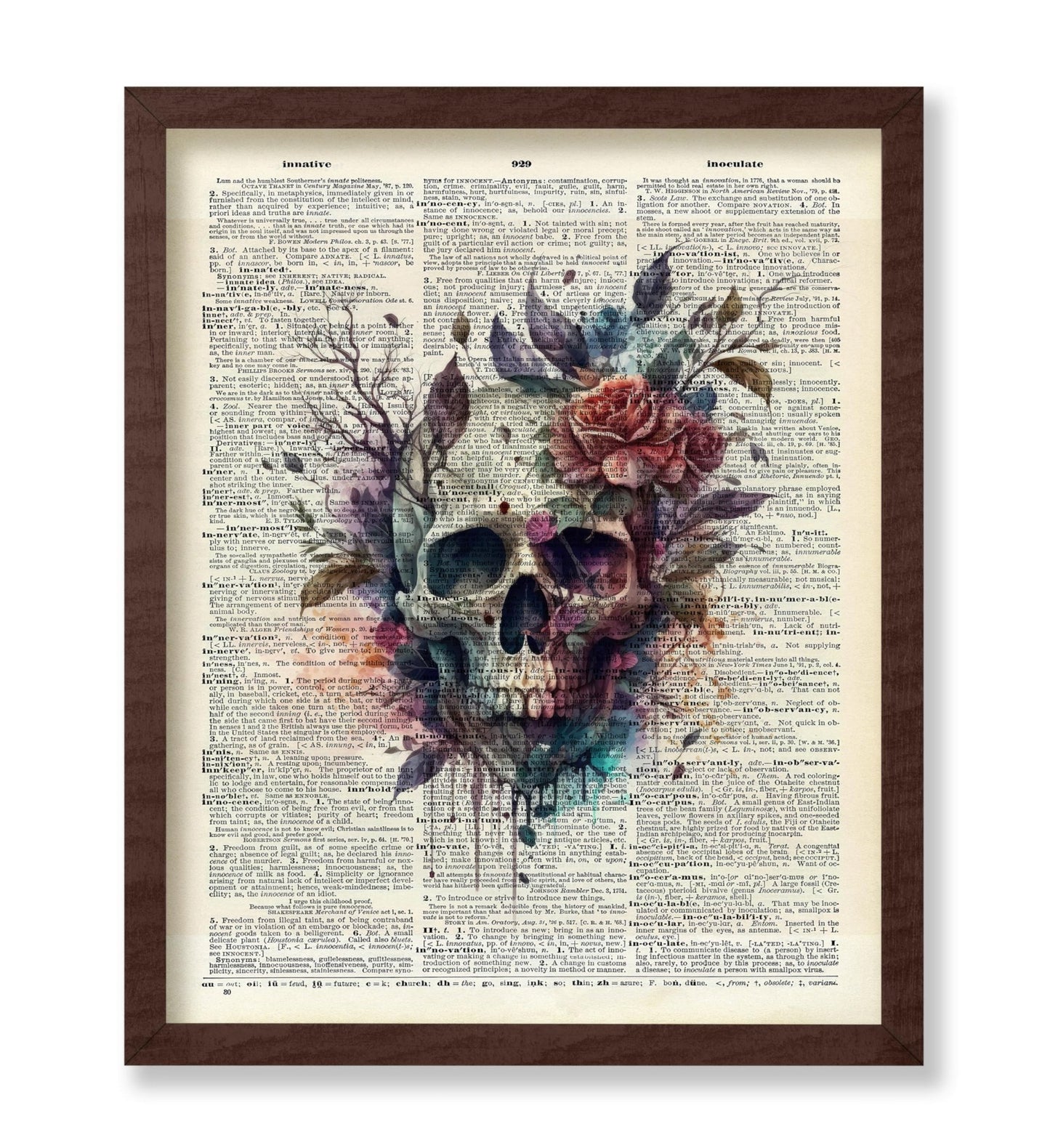 Floral Skull