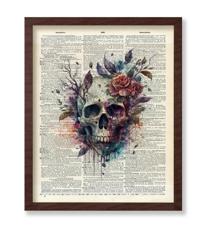 Floral Skull