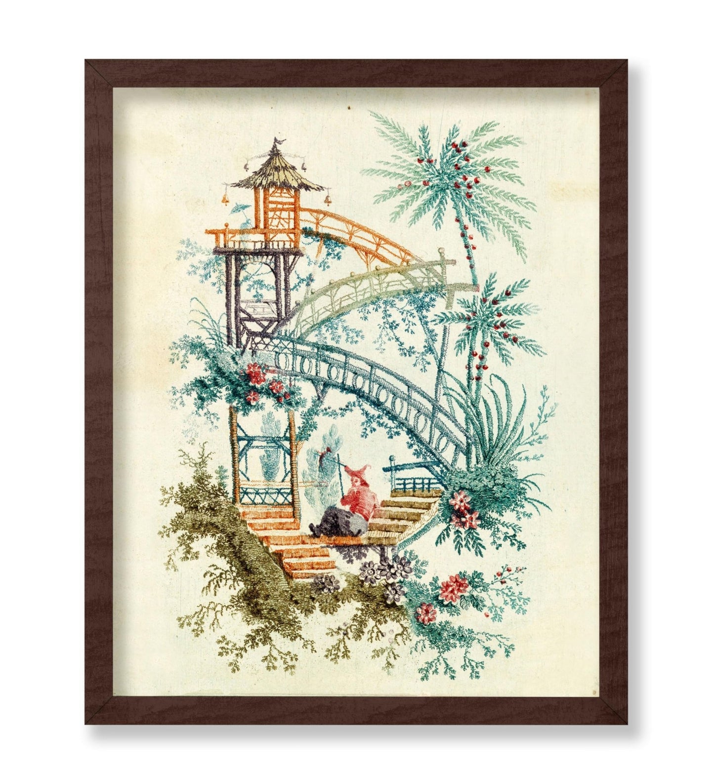 Waterfall Chinoiserie