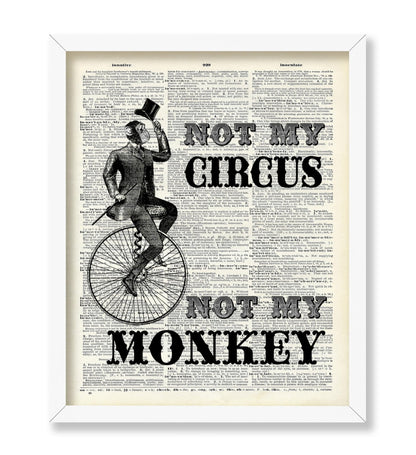 Not My Circus Not My Monkey No2
