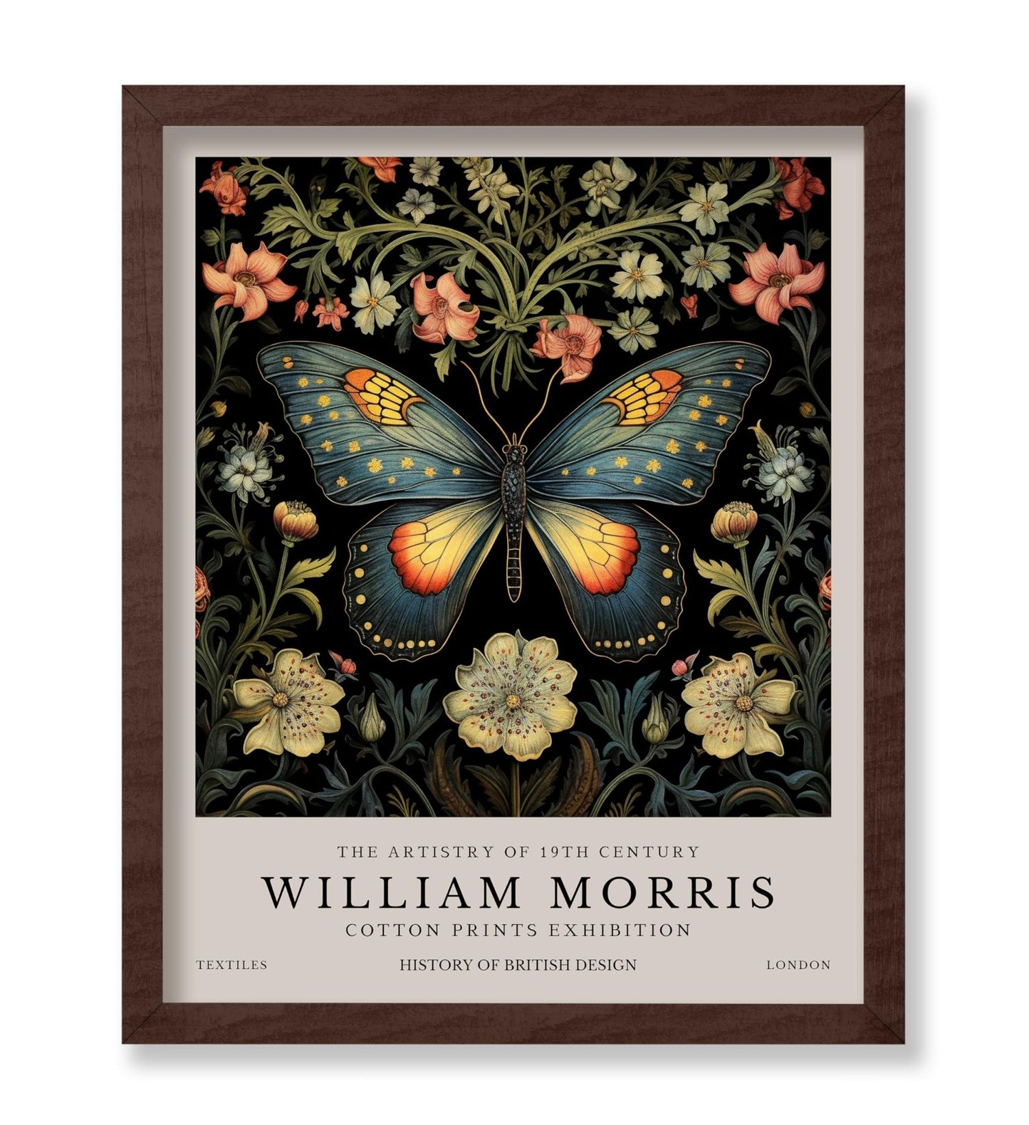 William Morris - Butterfly No1