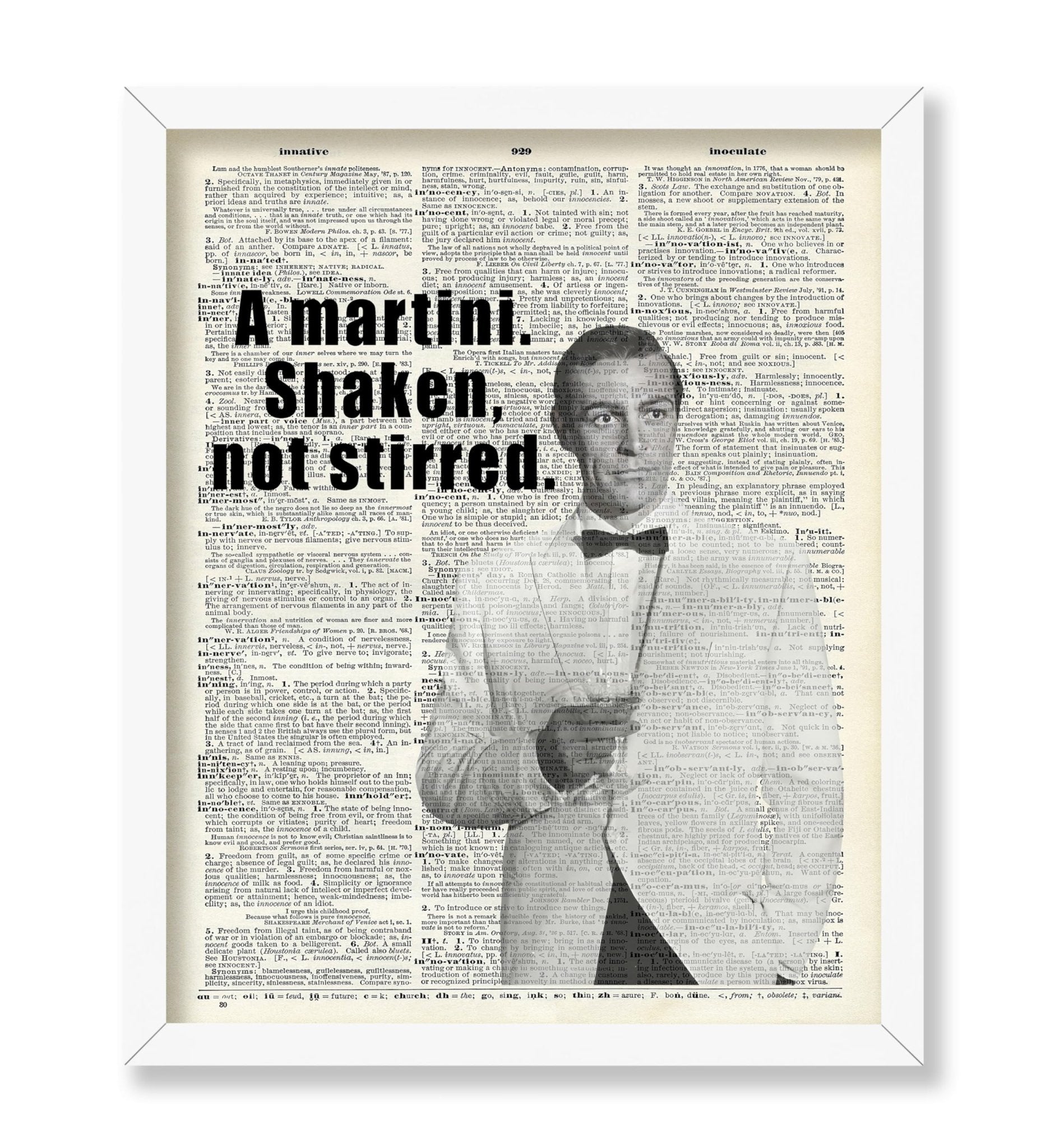 Martini, Shaken Not Stirred