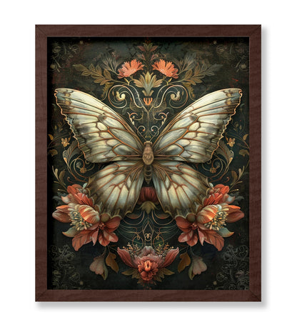 Butterfly & Flowers No1
