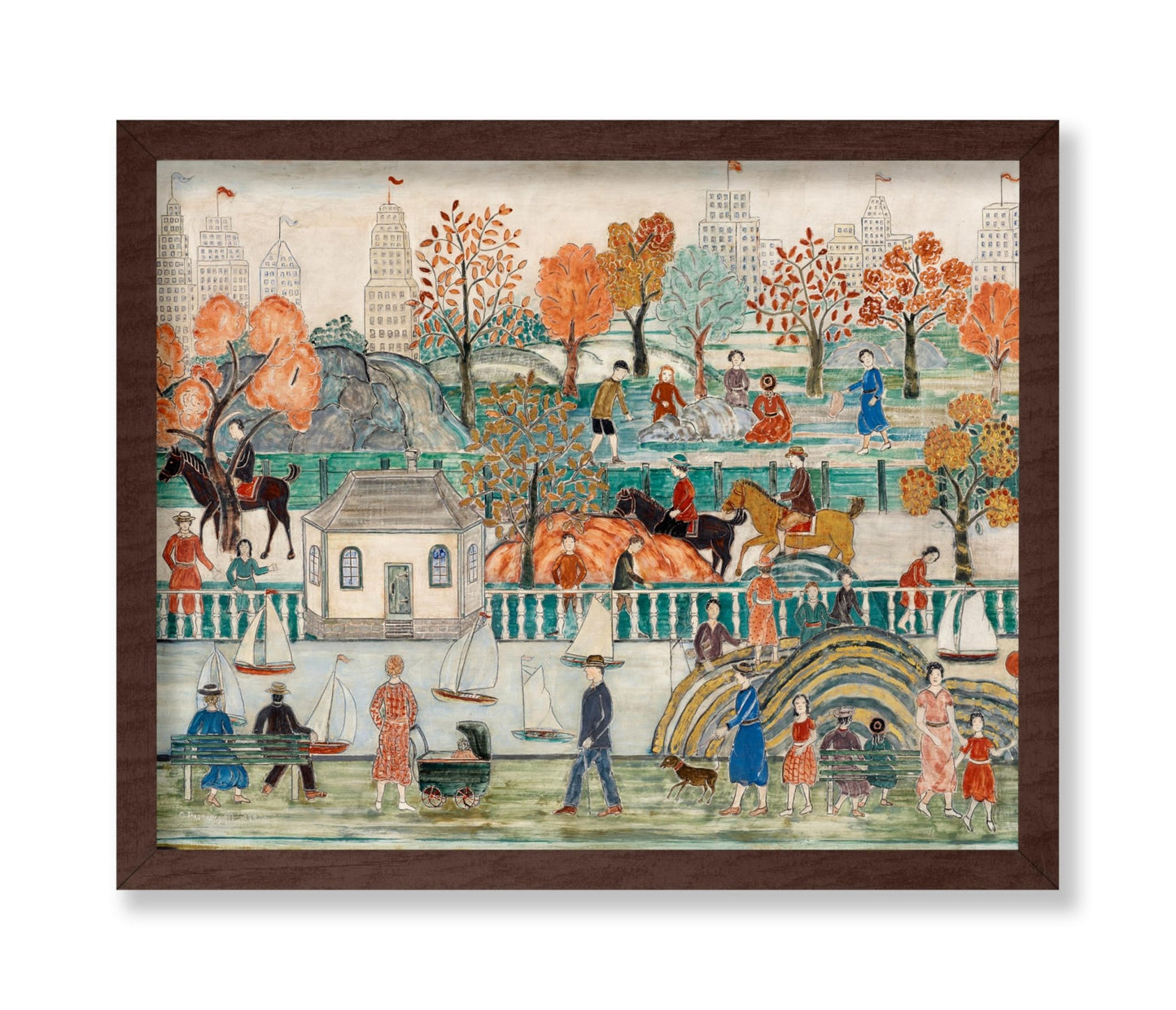 Charles Prendergast - Central Park