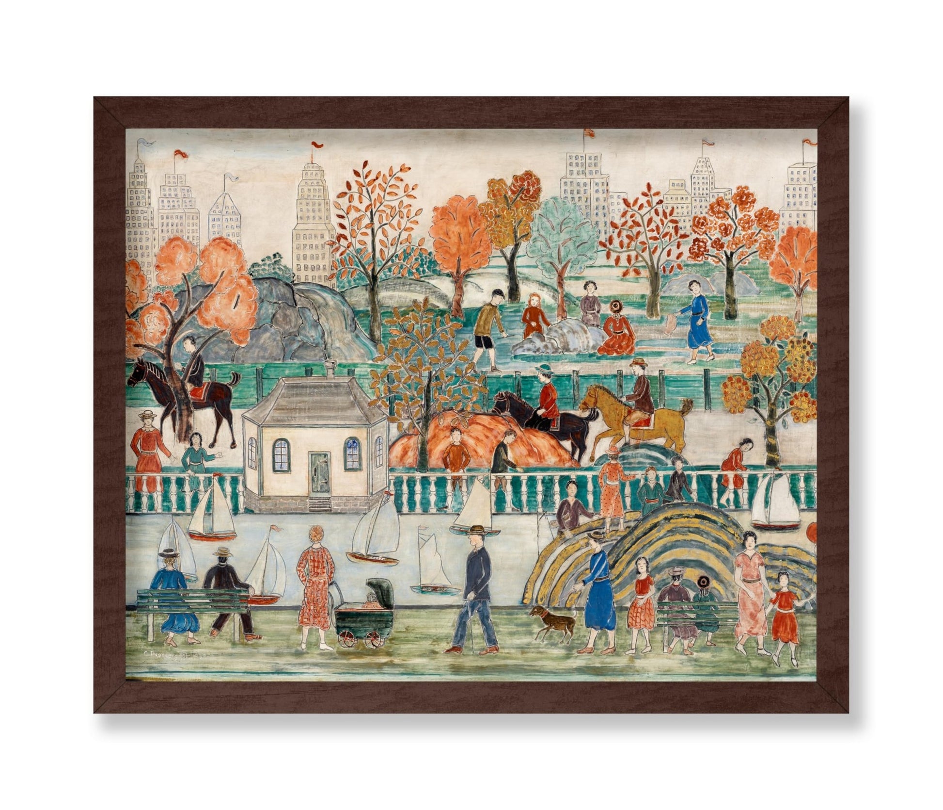 Charles Prendergast - Central Park