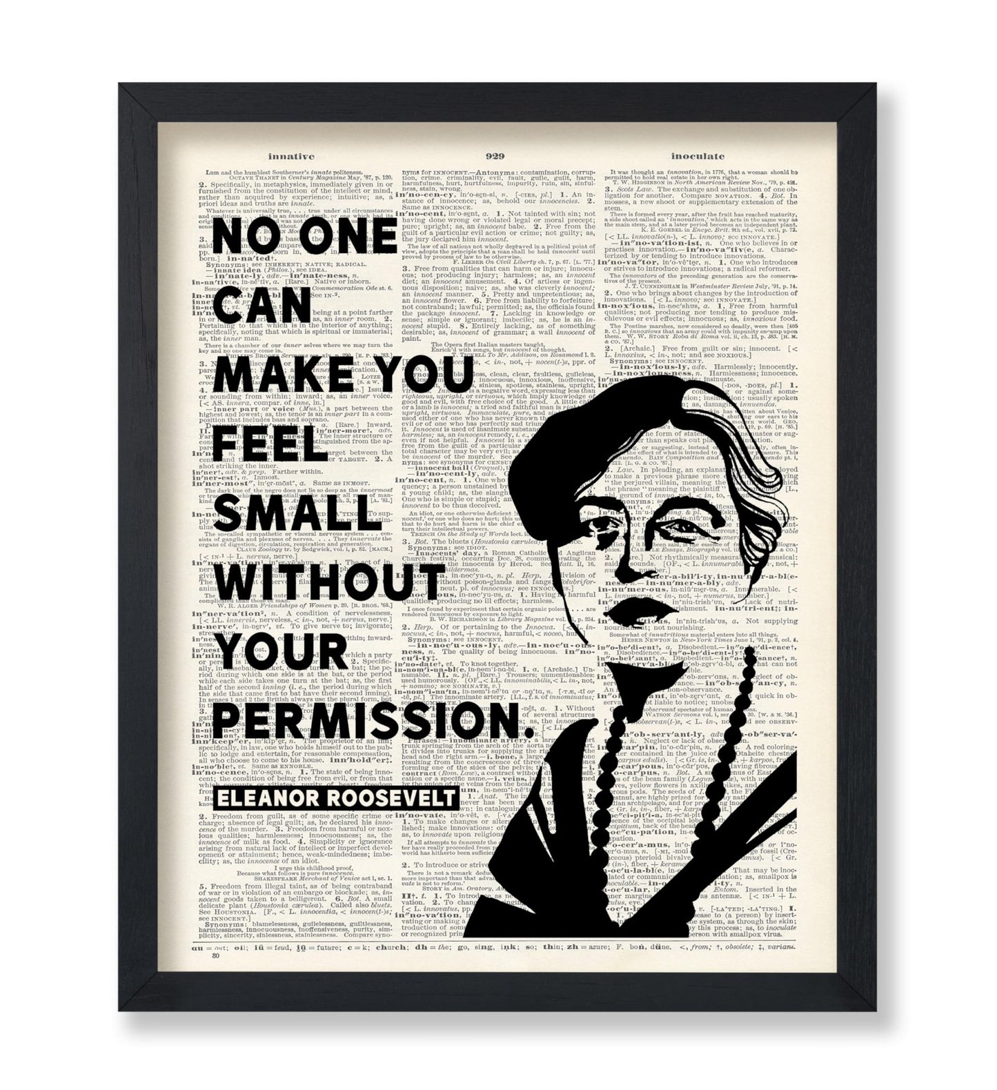 No One Can Make You Feel Small