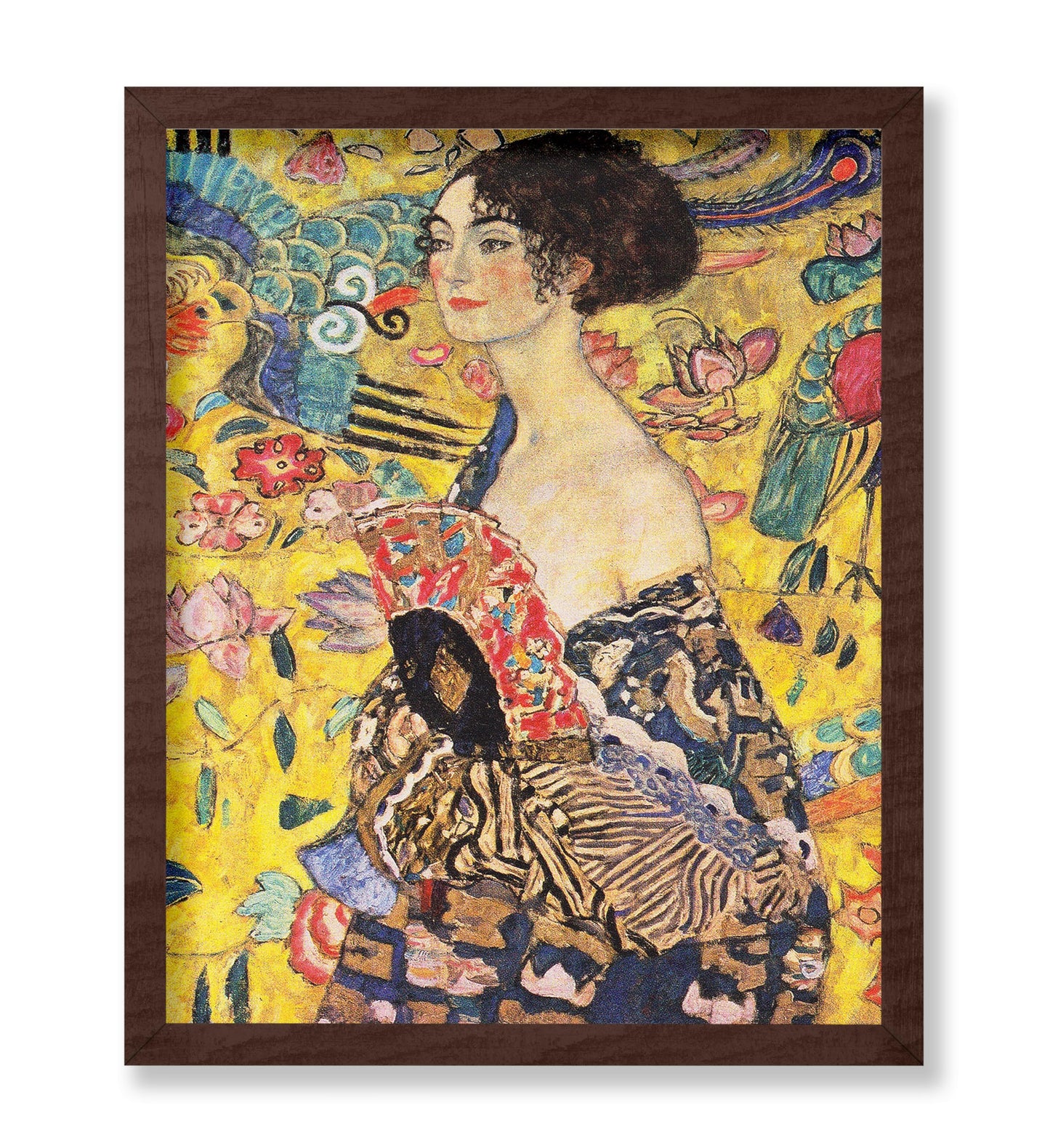 Gustav Klimt - Lady With Fan No1