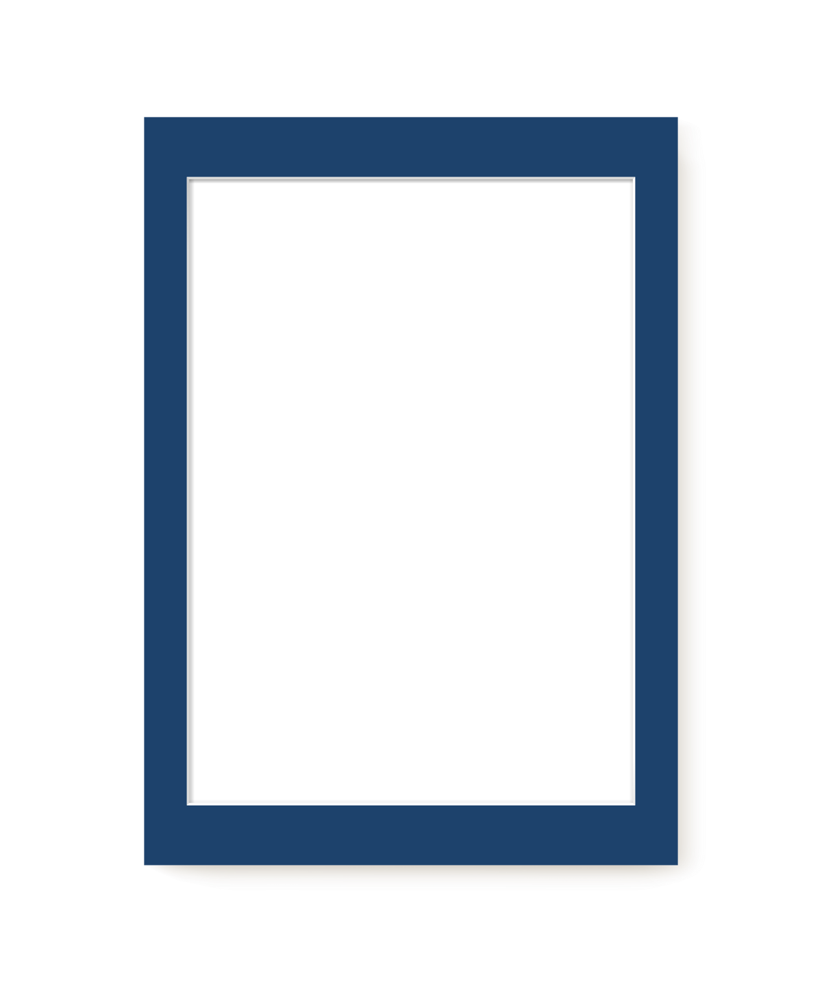 Matboard Blue