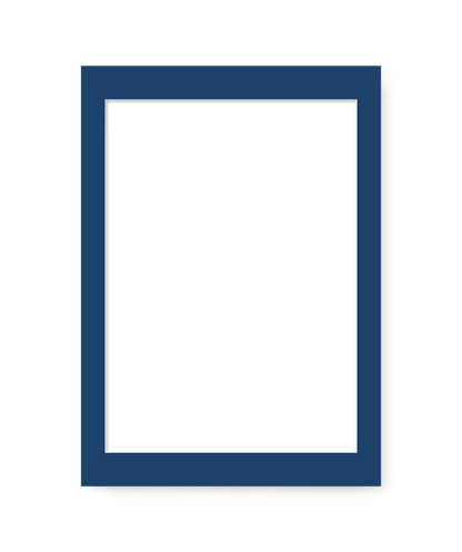 Matboard Blue