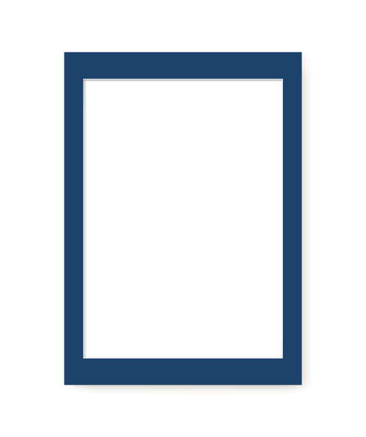 Matboard Blue