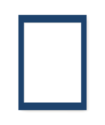 Matboard Blue