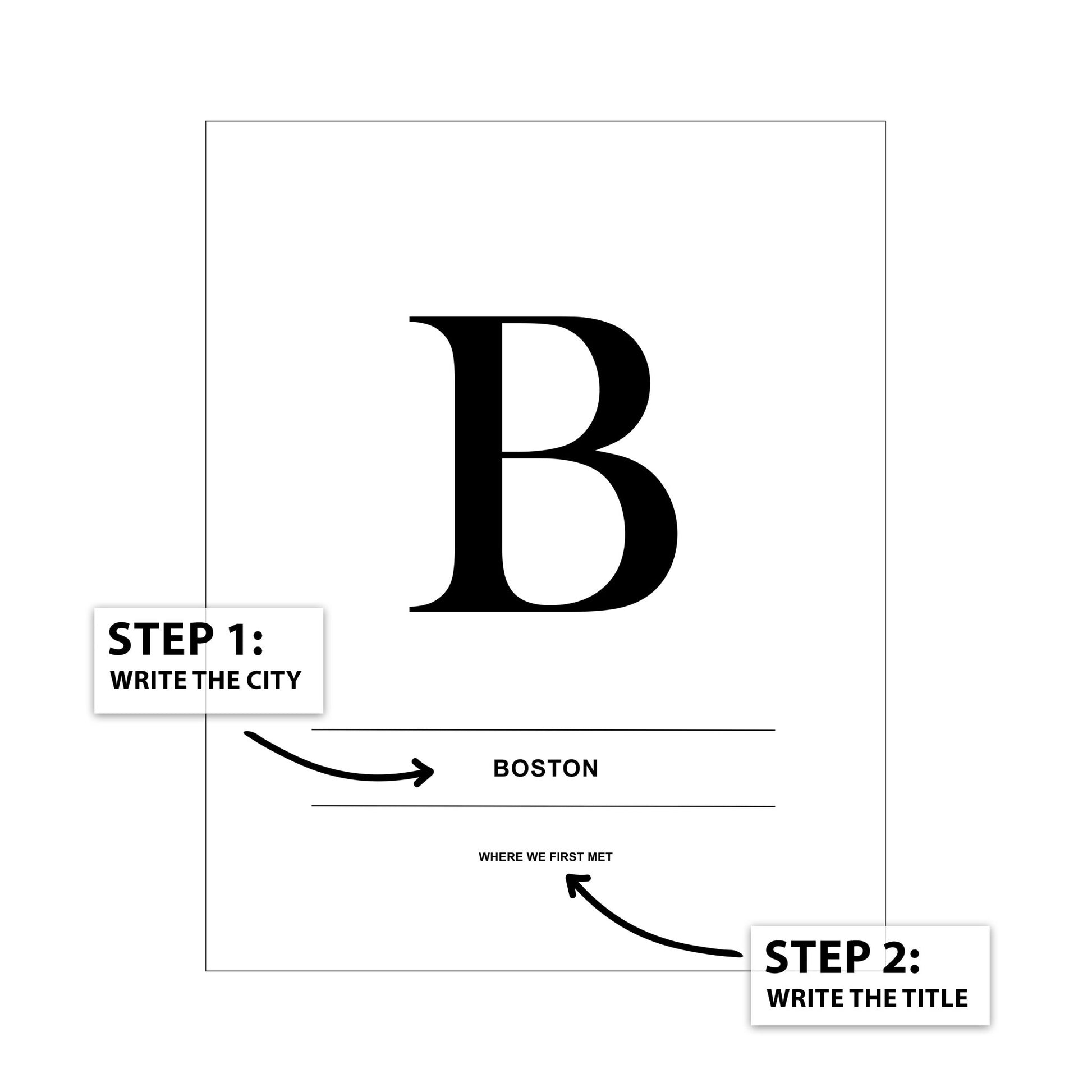 Letter B - City