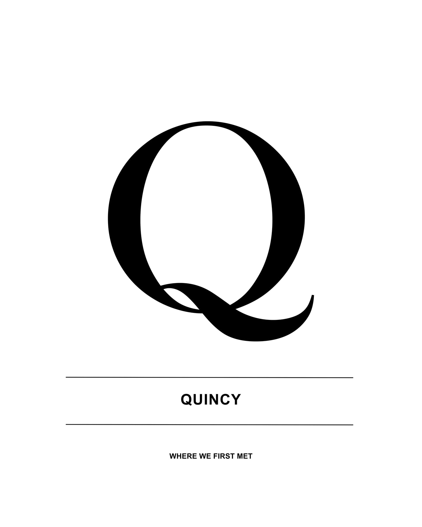 Letter Q - City